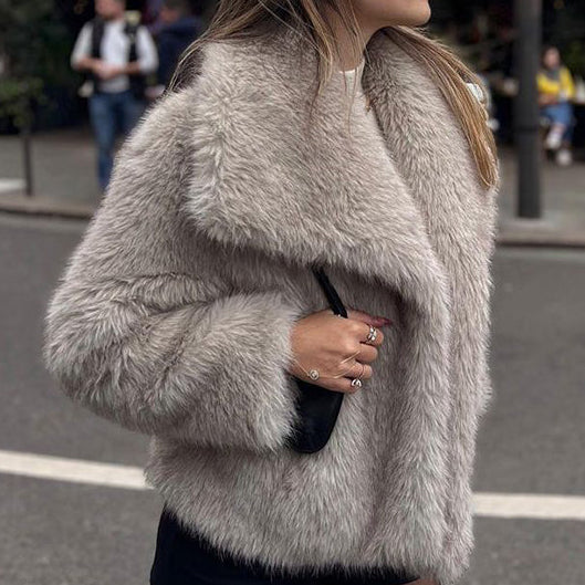 Faux Fur Jacket
